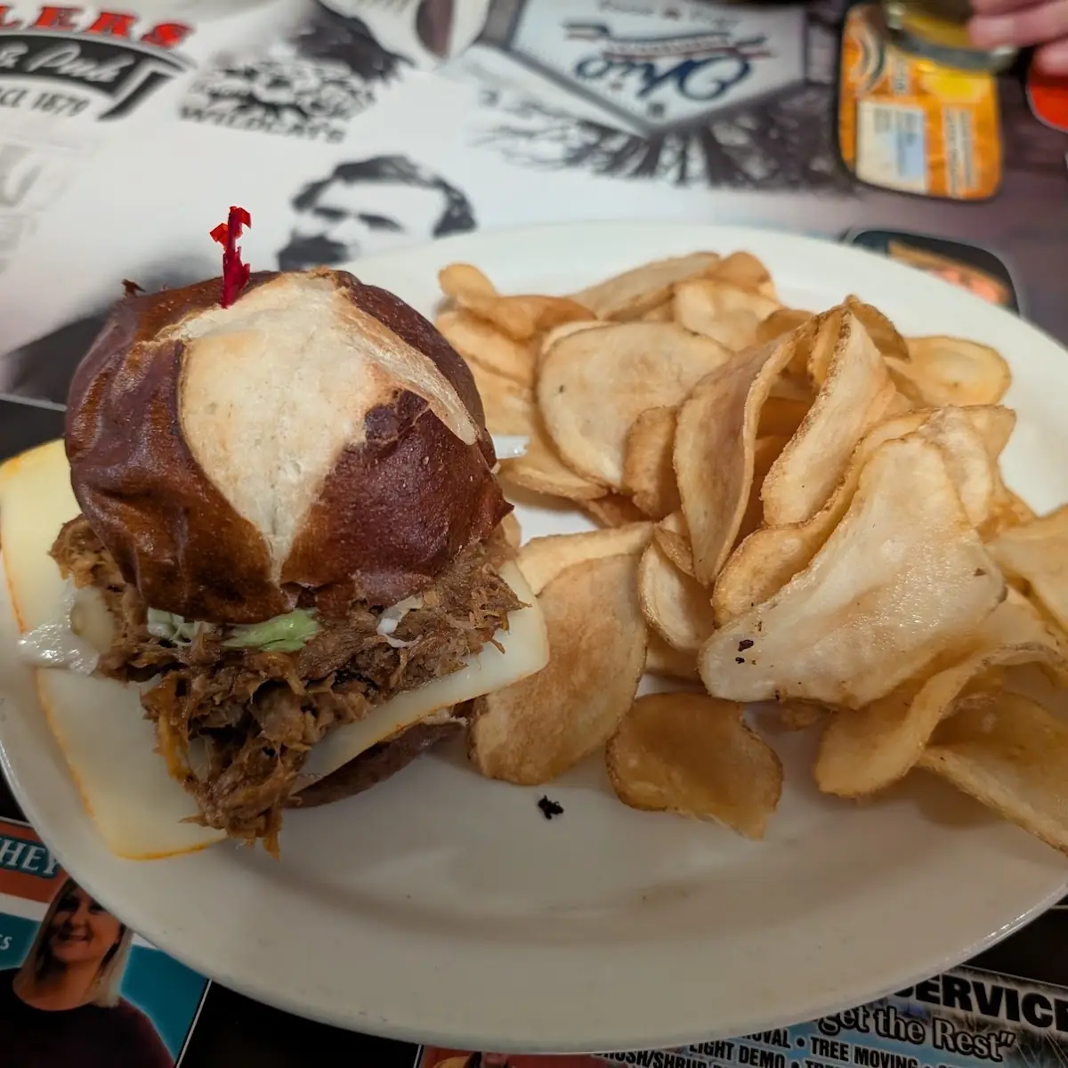 BBQ Pulled Pork Sandwich