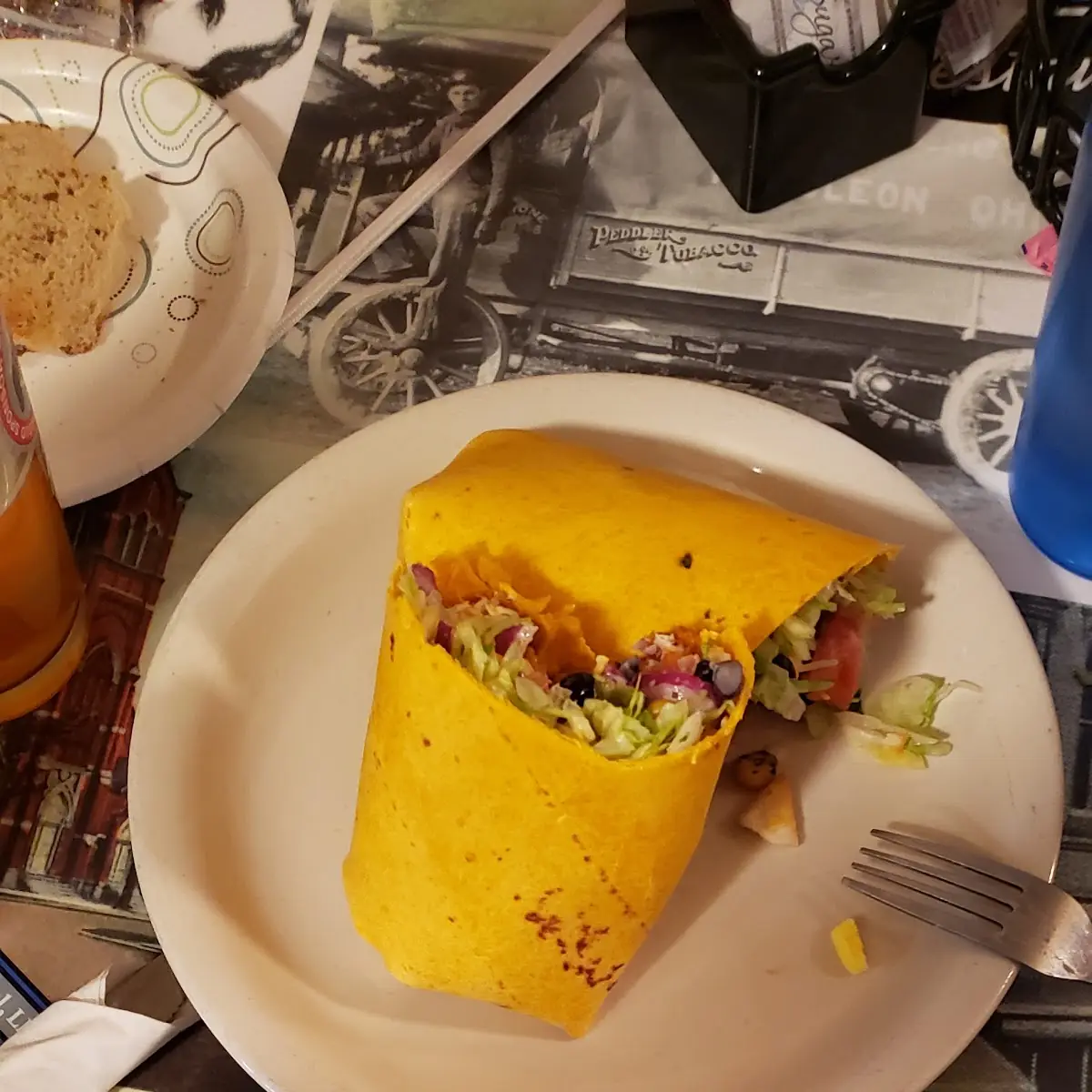 Southwest Buffalo Chicken Wrap