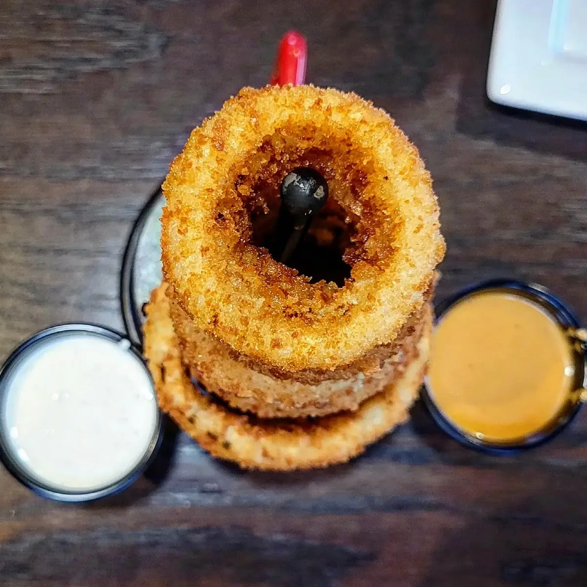Towering Onion Rings