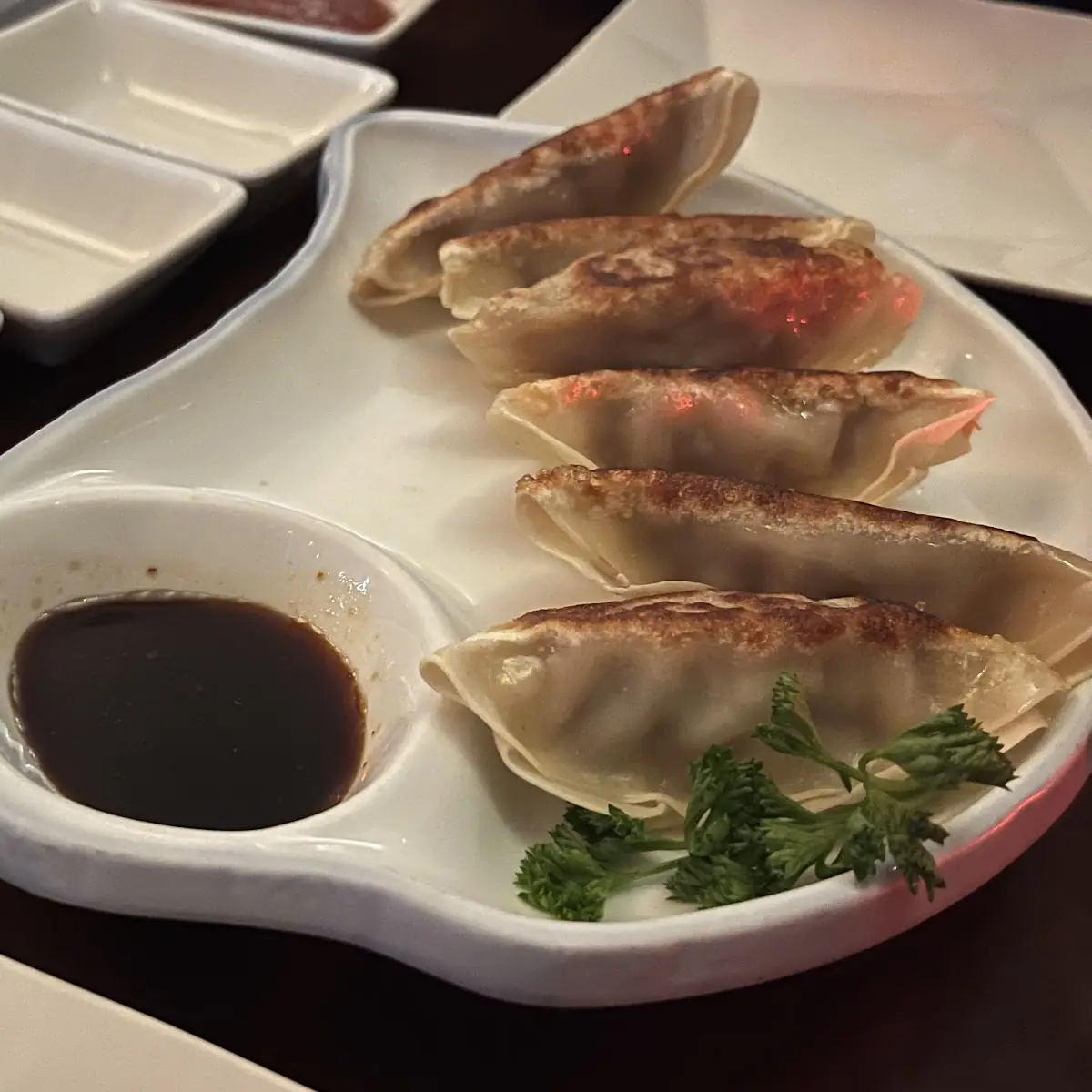 Beef or Shrimp Gyoza
