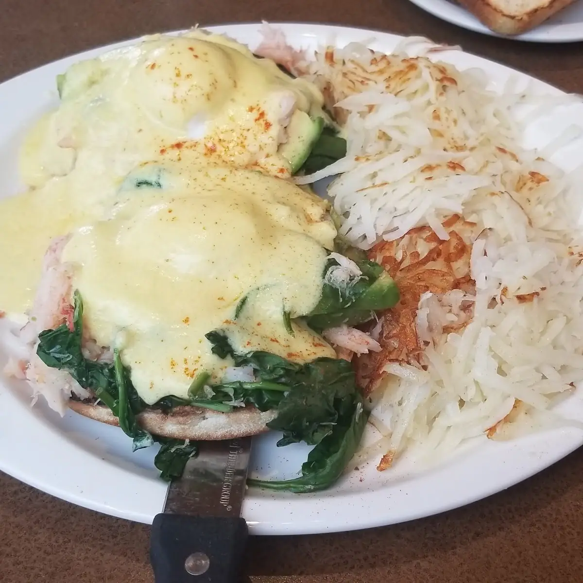 Crab Eggs Benedict