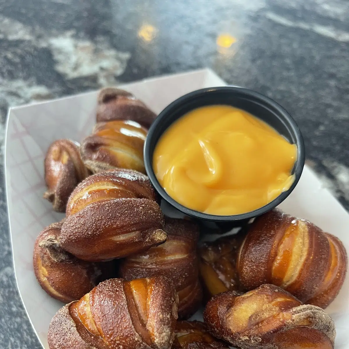 Fried Pretzel Bites