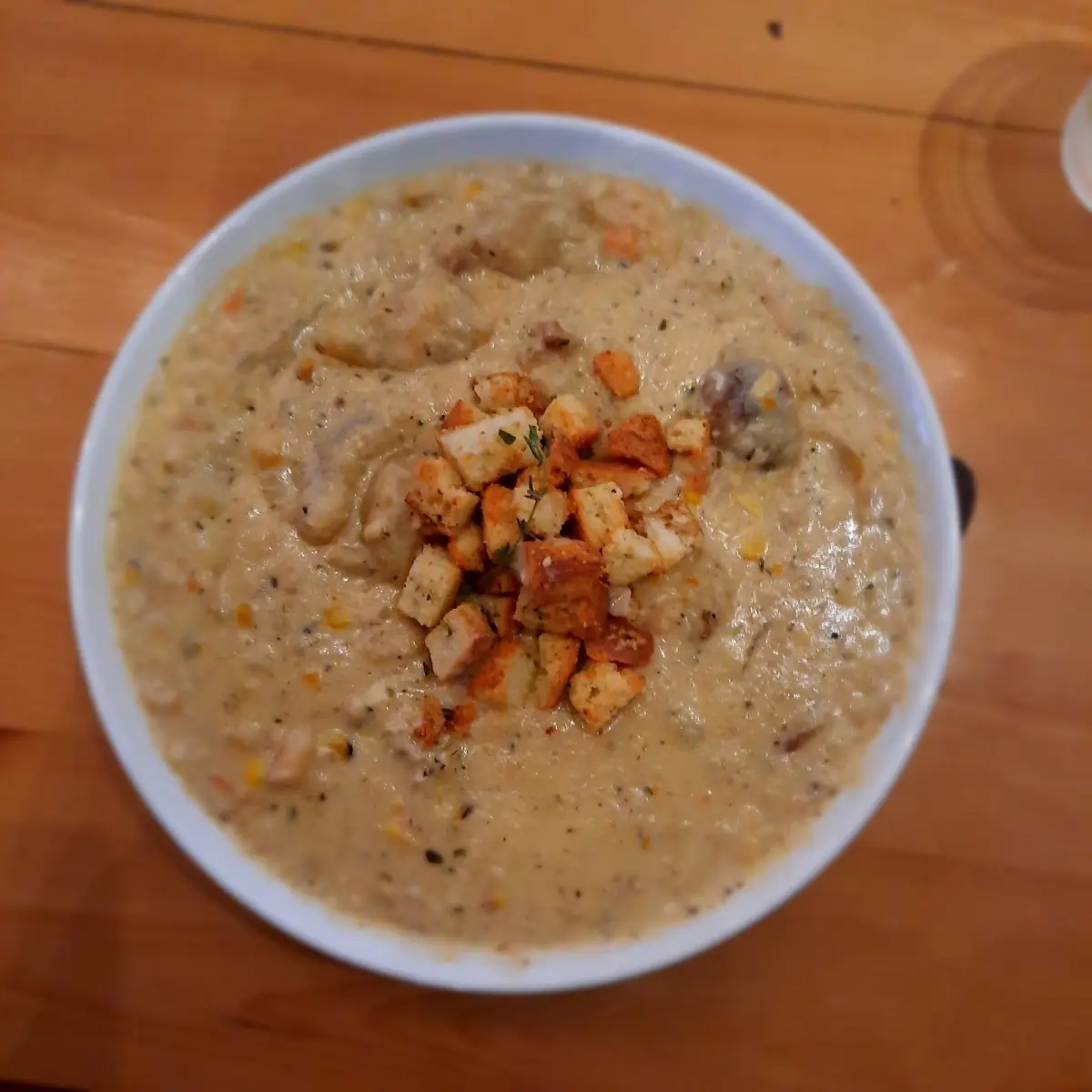 Corn and Seafood Chowder Wow