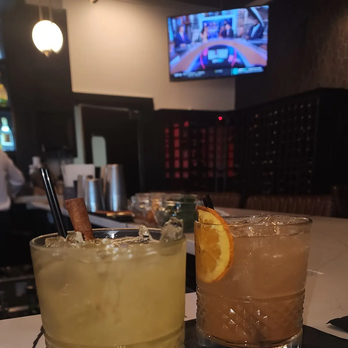 Peach Cobbler Mocktail Left