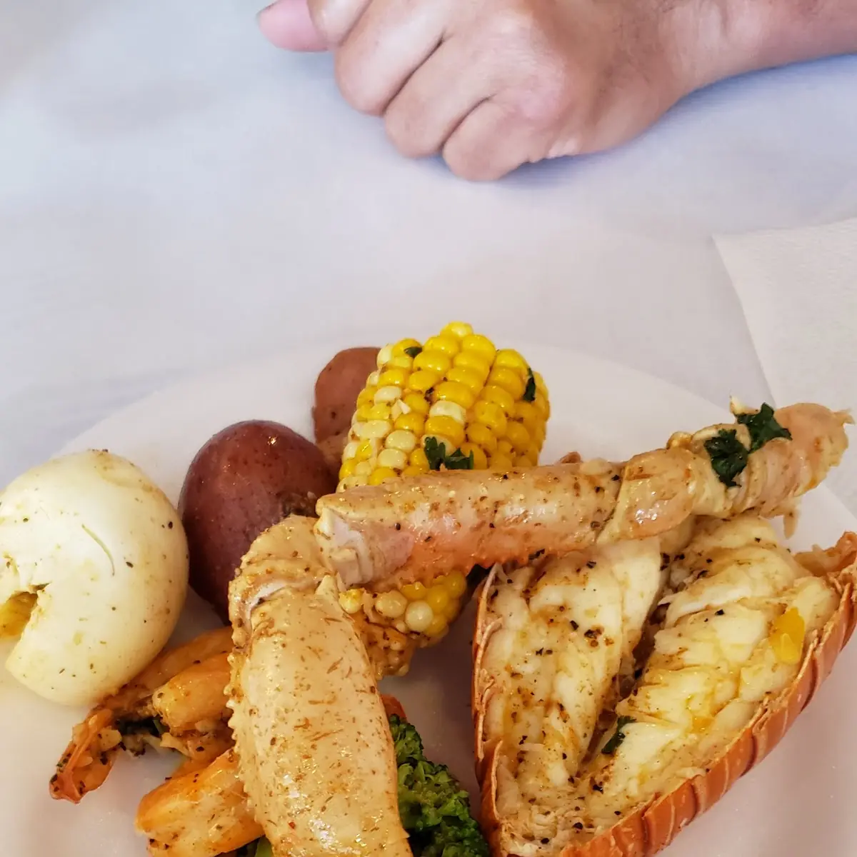 Shrimp and Snow Crab Combo
