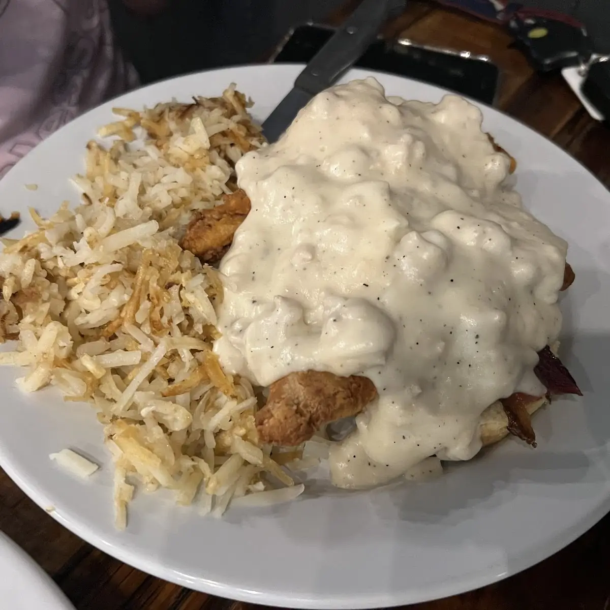 Chicken Fried Steak & Eggs