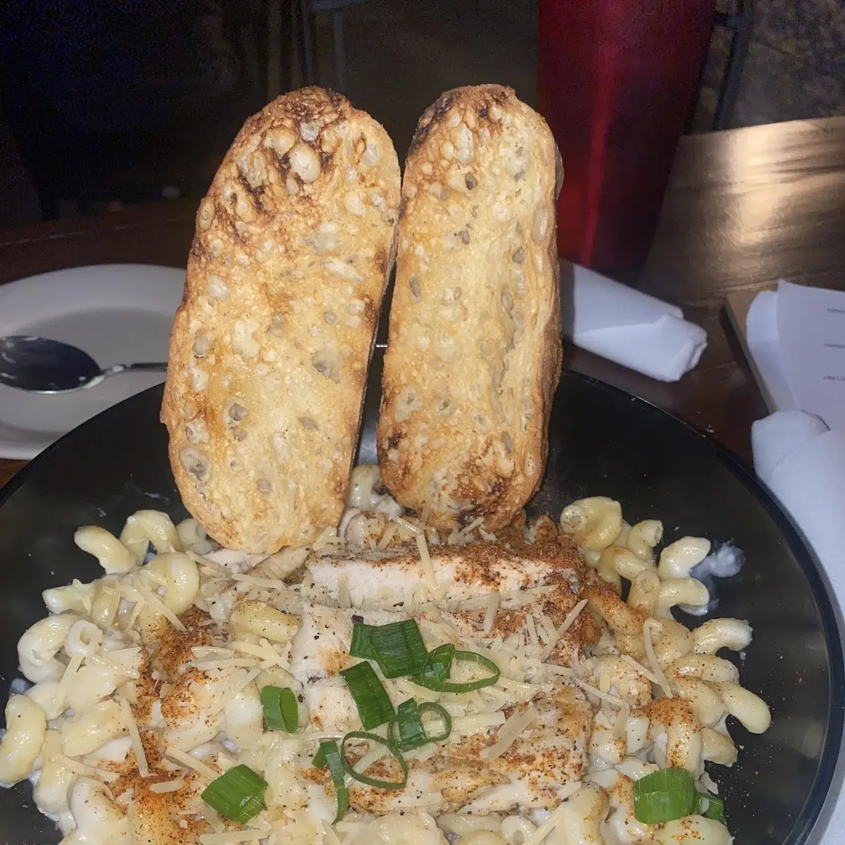 Blackened Chicken Alfredo