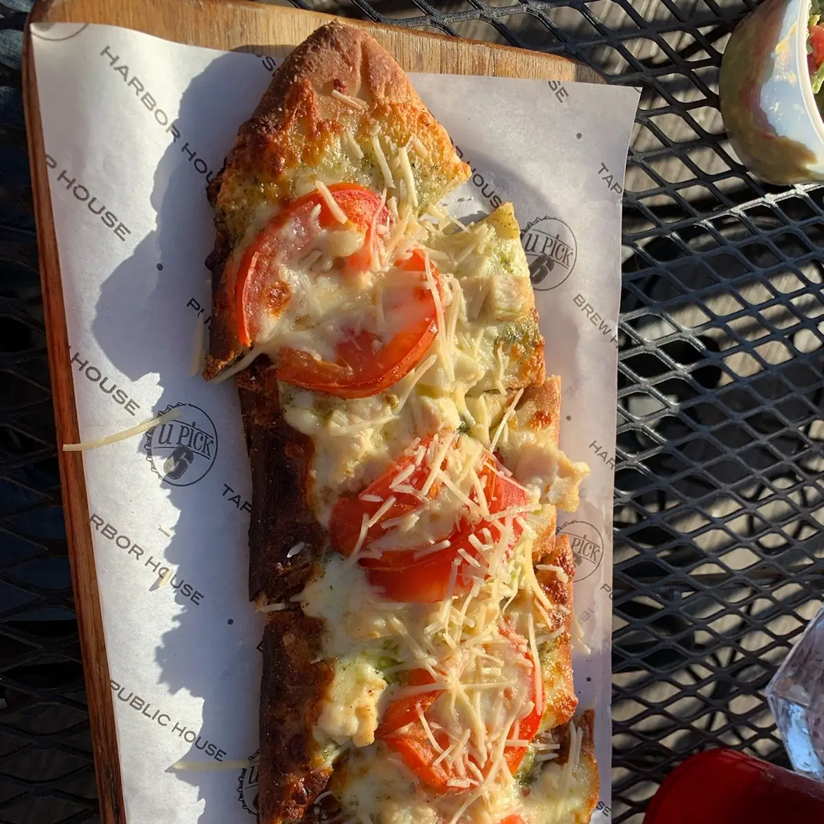 Chicken Pesto Flatbread