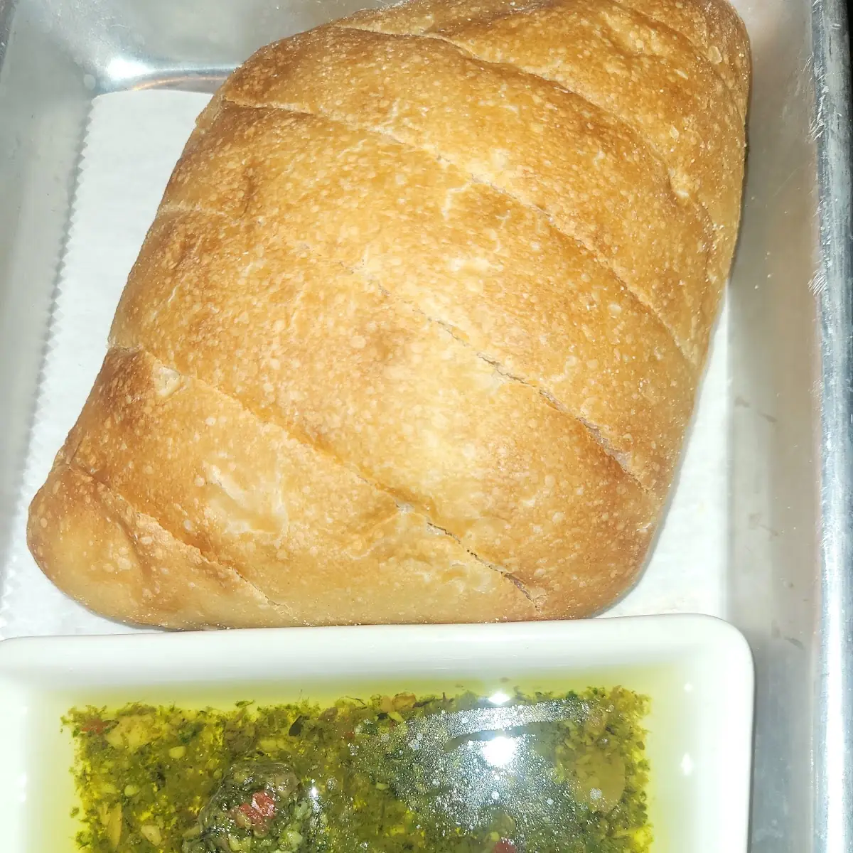 Bread and Dipping Sauce
