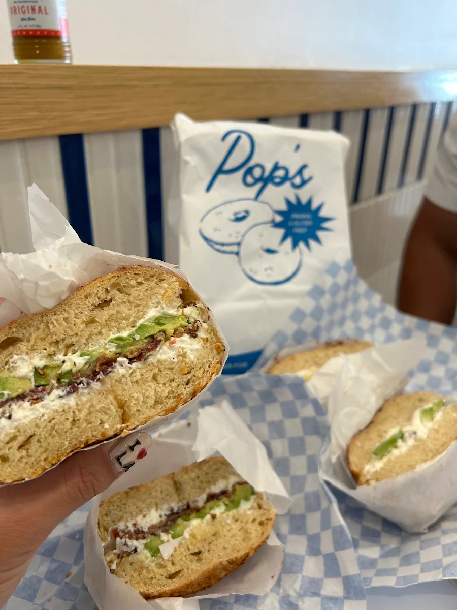 Chili Crisp Cream Cheese Sandwich
