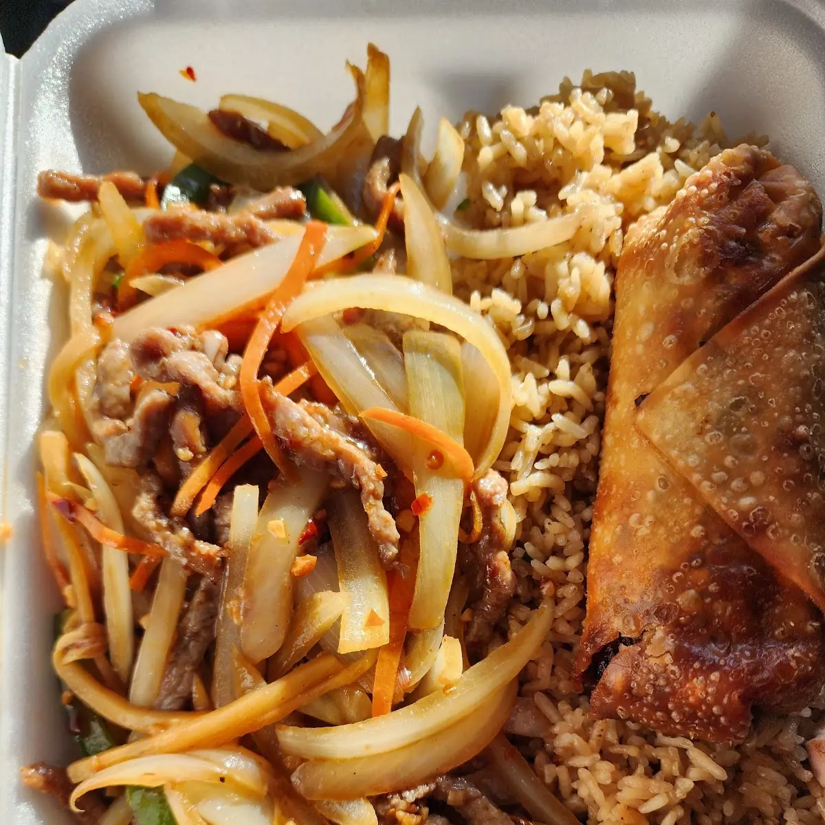 Mongolian Beef Combo