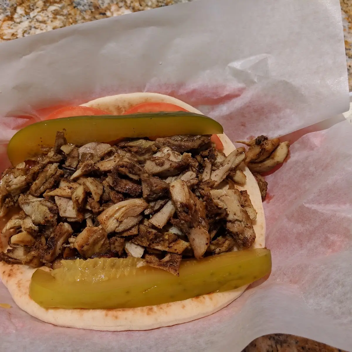 Chicken Shawarma Sandwich
