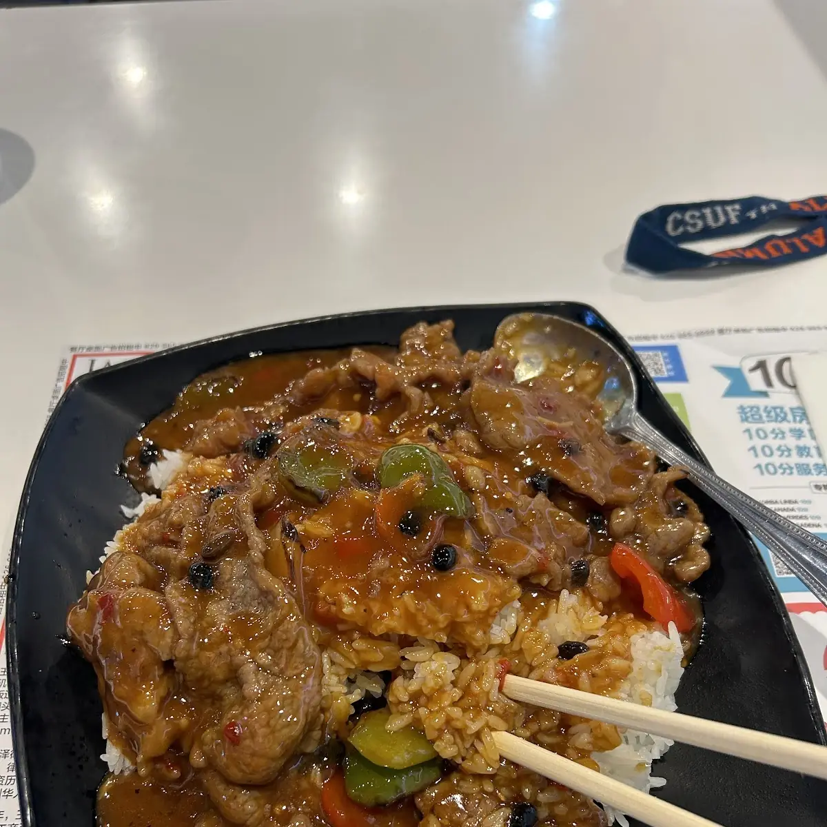 Beef in Black Bean Sauce