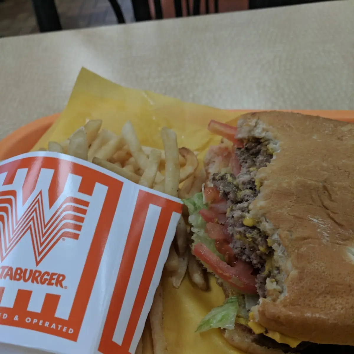Double Cheeseburger with Everything
