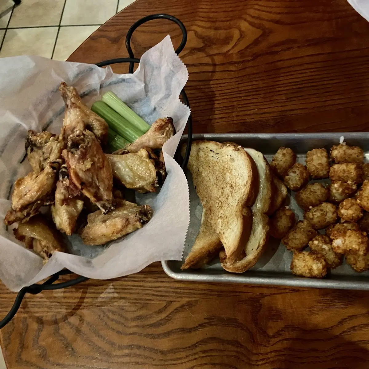 Grilled Cheese and Tater Tots