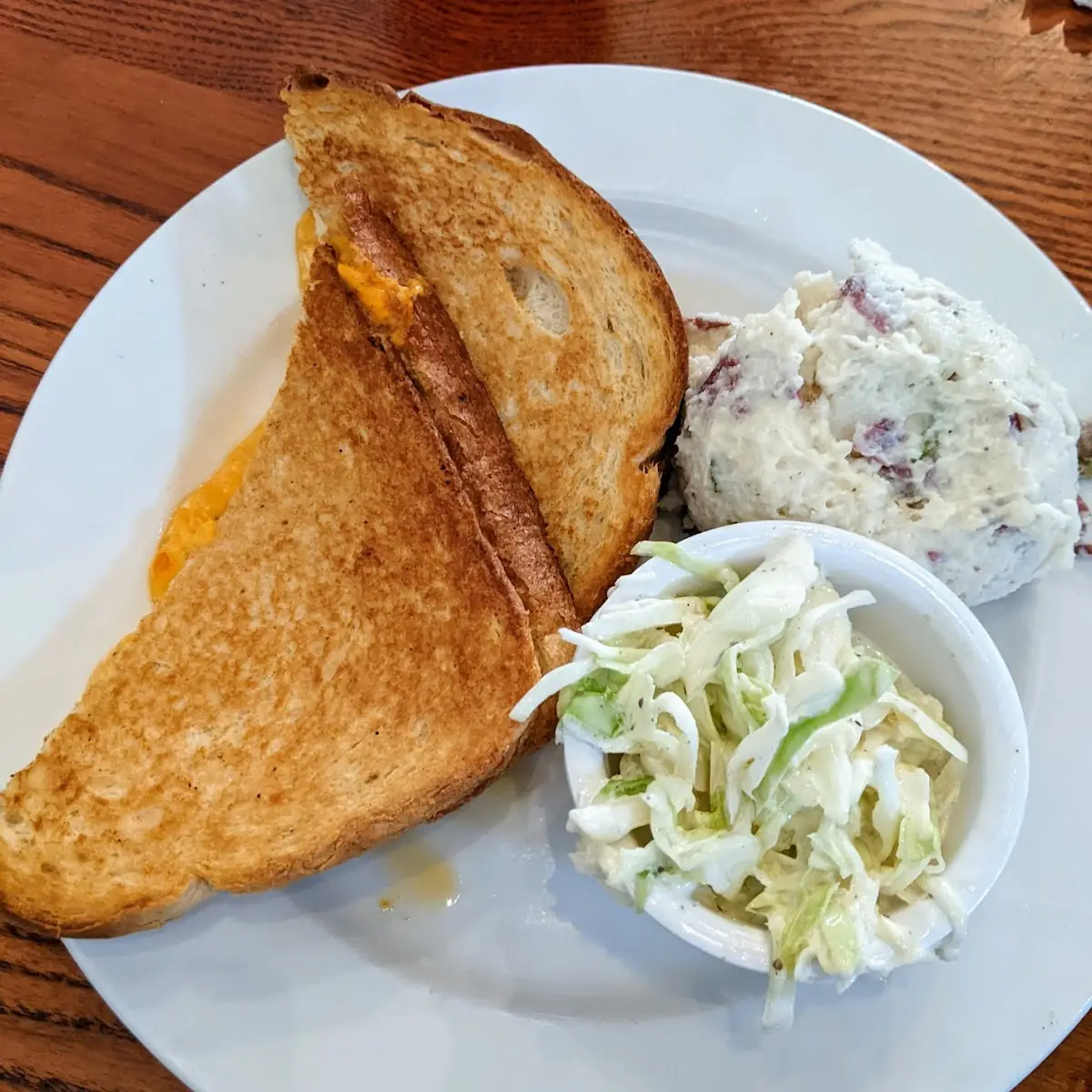 Grilled Cheese with Potato Salad