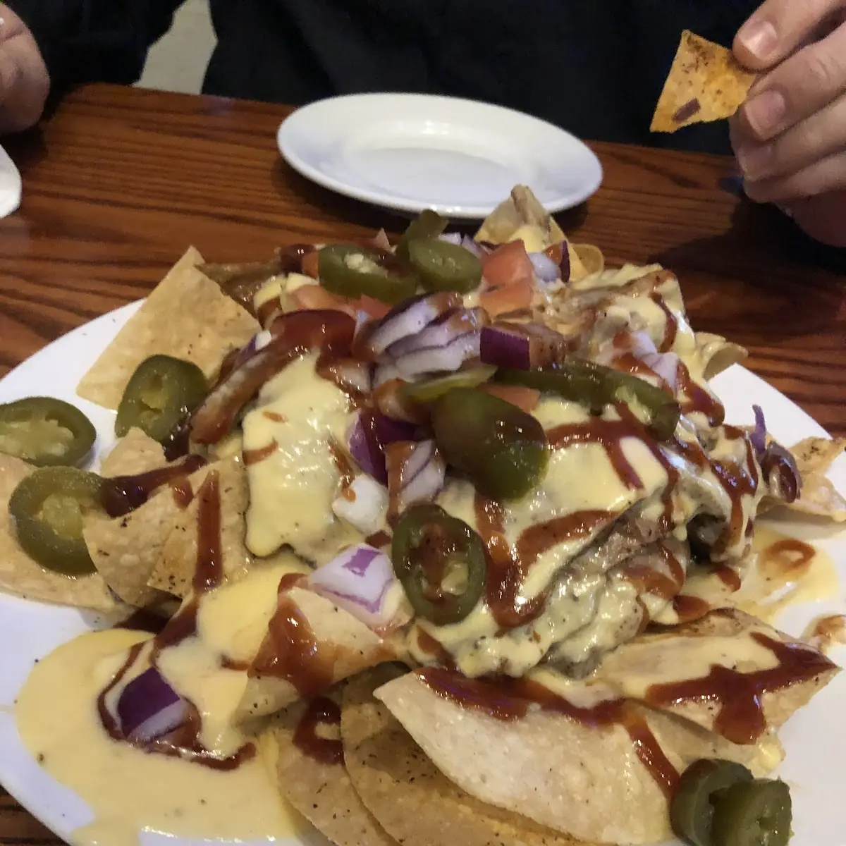 Pulled Pork BBQ Nachos