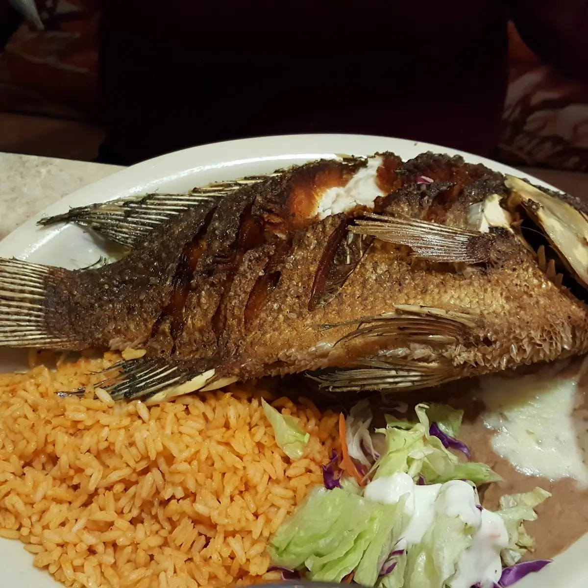 Deep Fried Mojarra