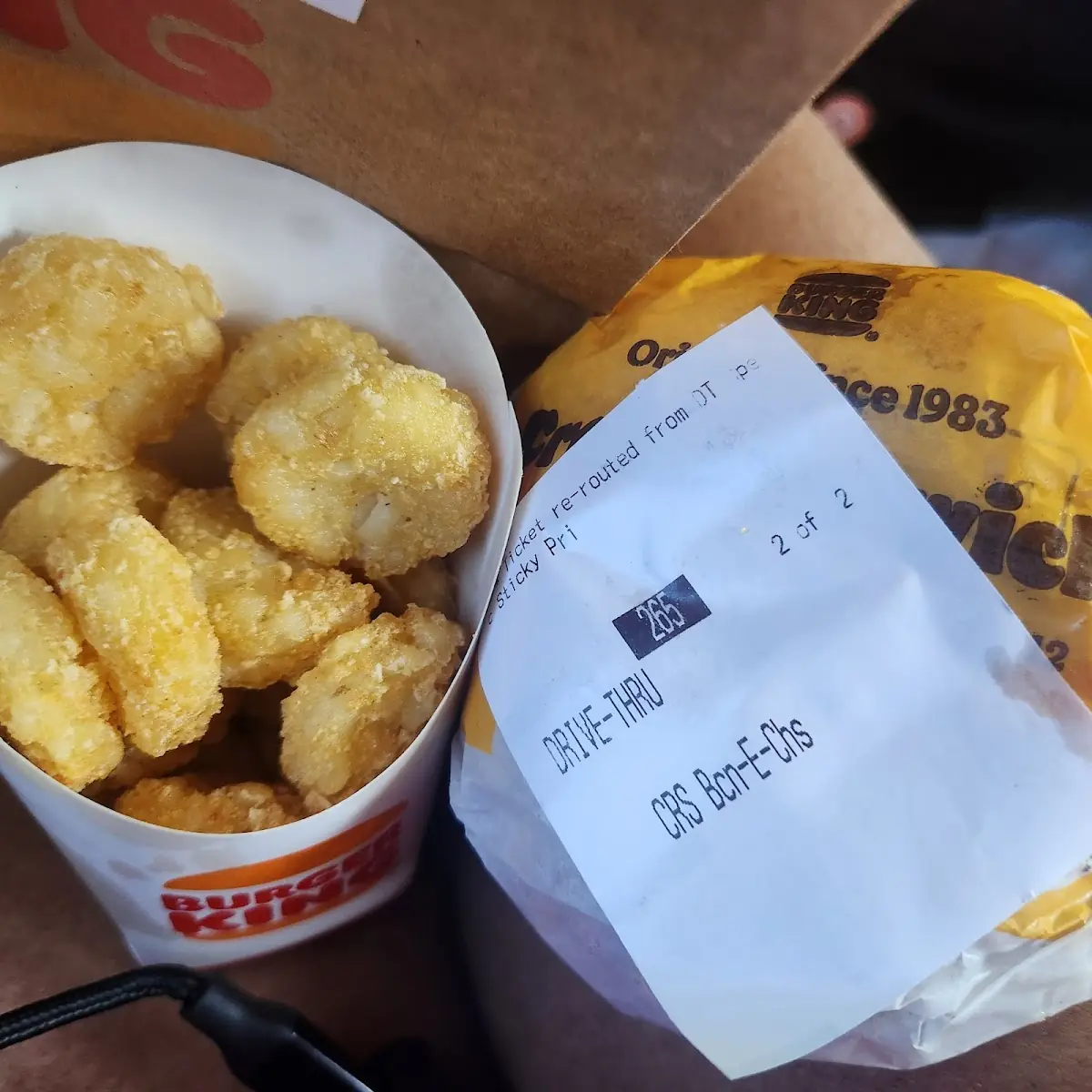 Bacon Egg and Cheese Croissant Combo