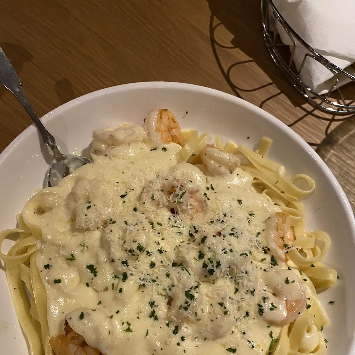 Shrimp Alfredo