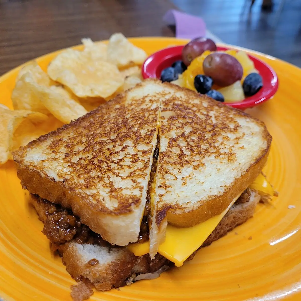 Sloppy Joe Grilled Cheese