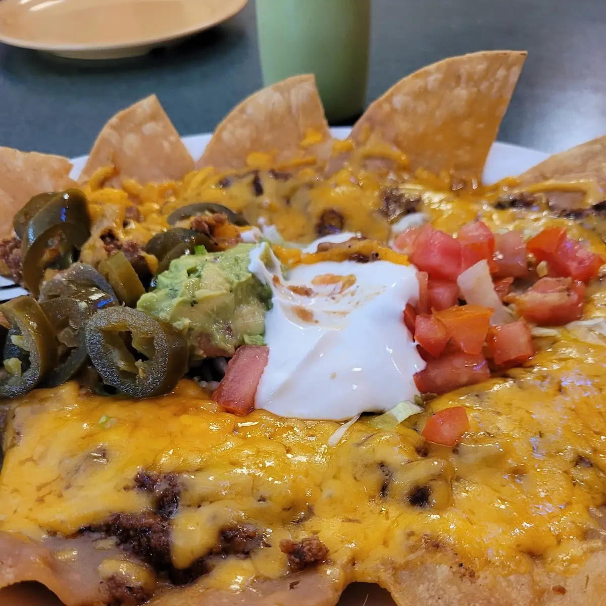 Bean and Cheese Nachos