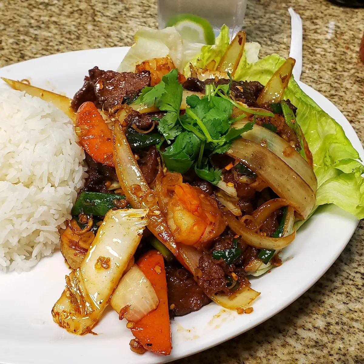 Sauteed Black Pepper Chicken