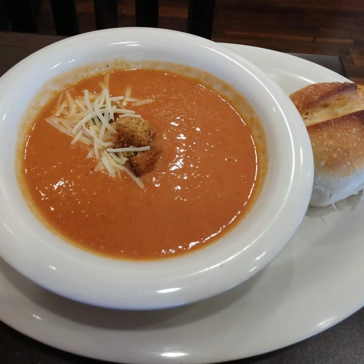 Sandwich with Tomato Soup