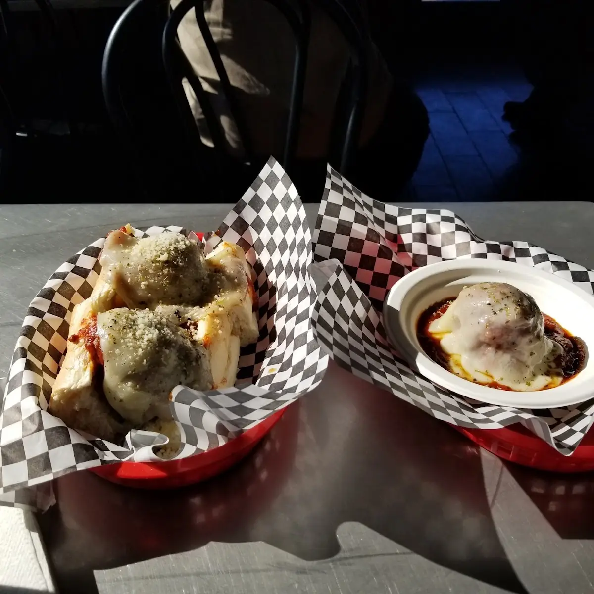 Meatball Sub with Mozzarella