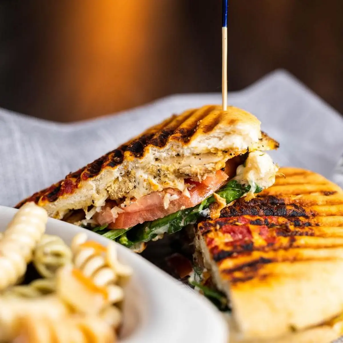 Asiago Chicken Panini
