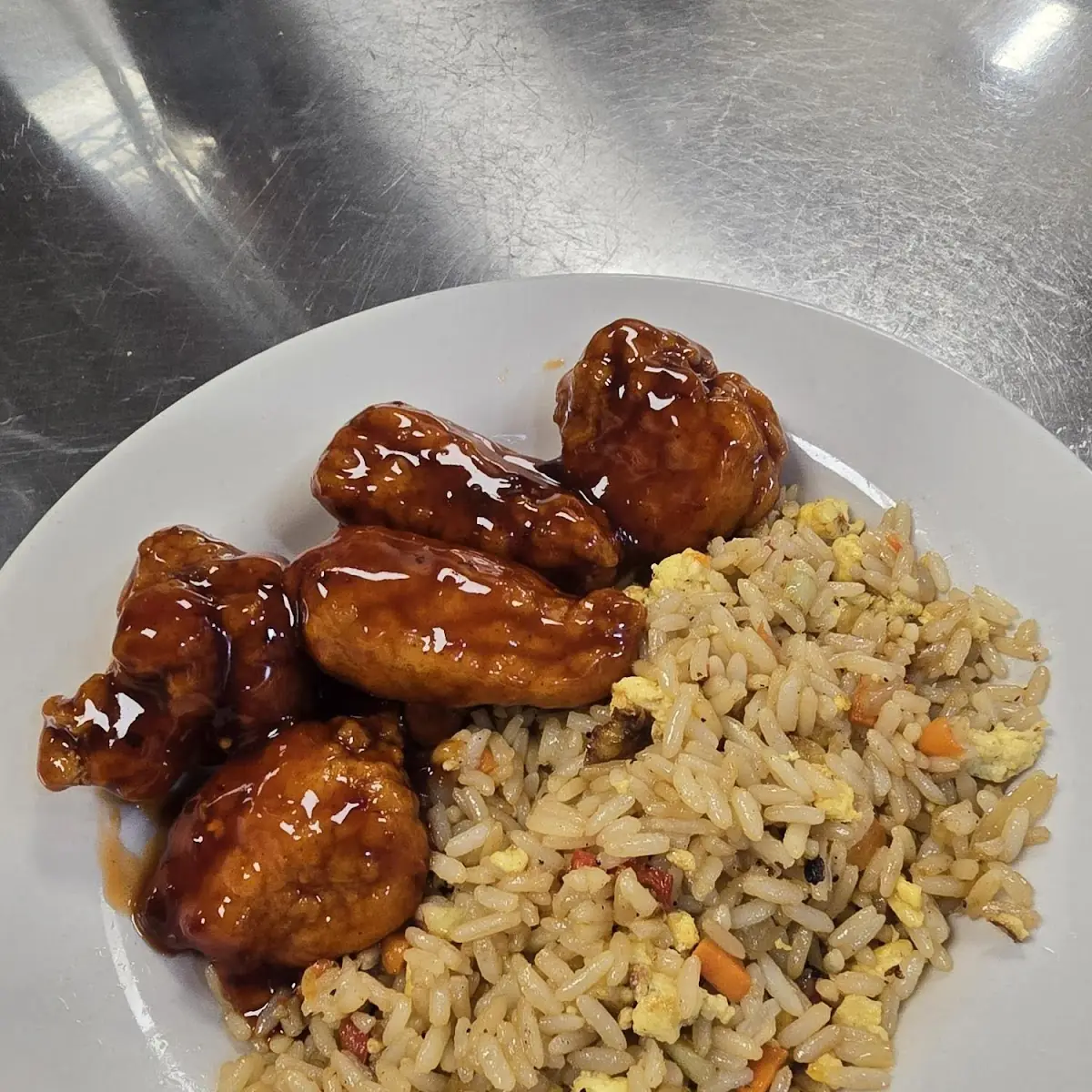 General TSO's Chicken & Fried Rice
