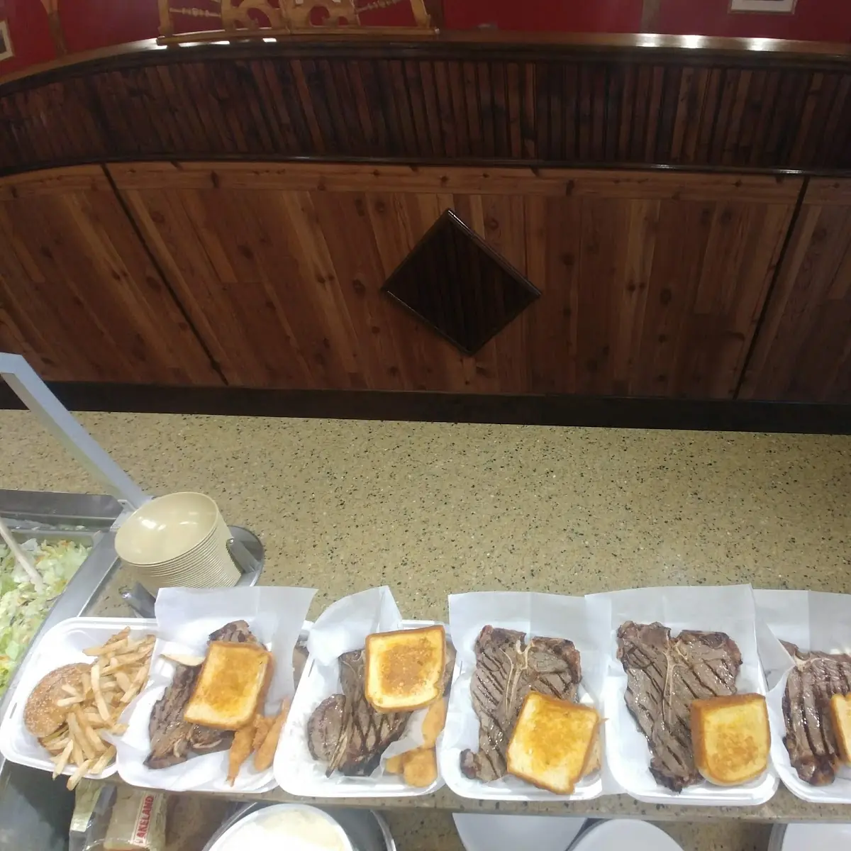 T Bone Steak and Lobster Tail