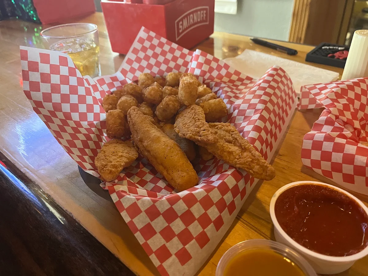 Chicken Strips and Tots