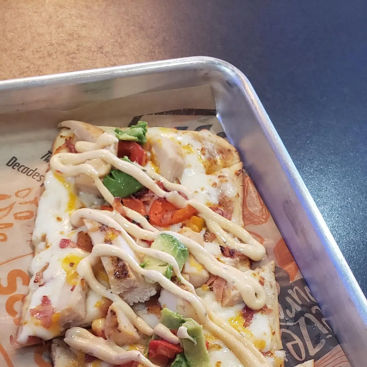 Chicken Avocado Flatbread