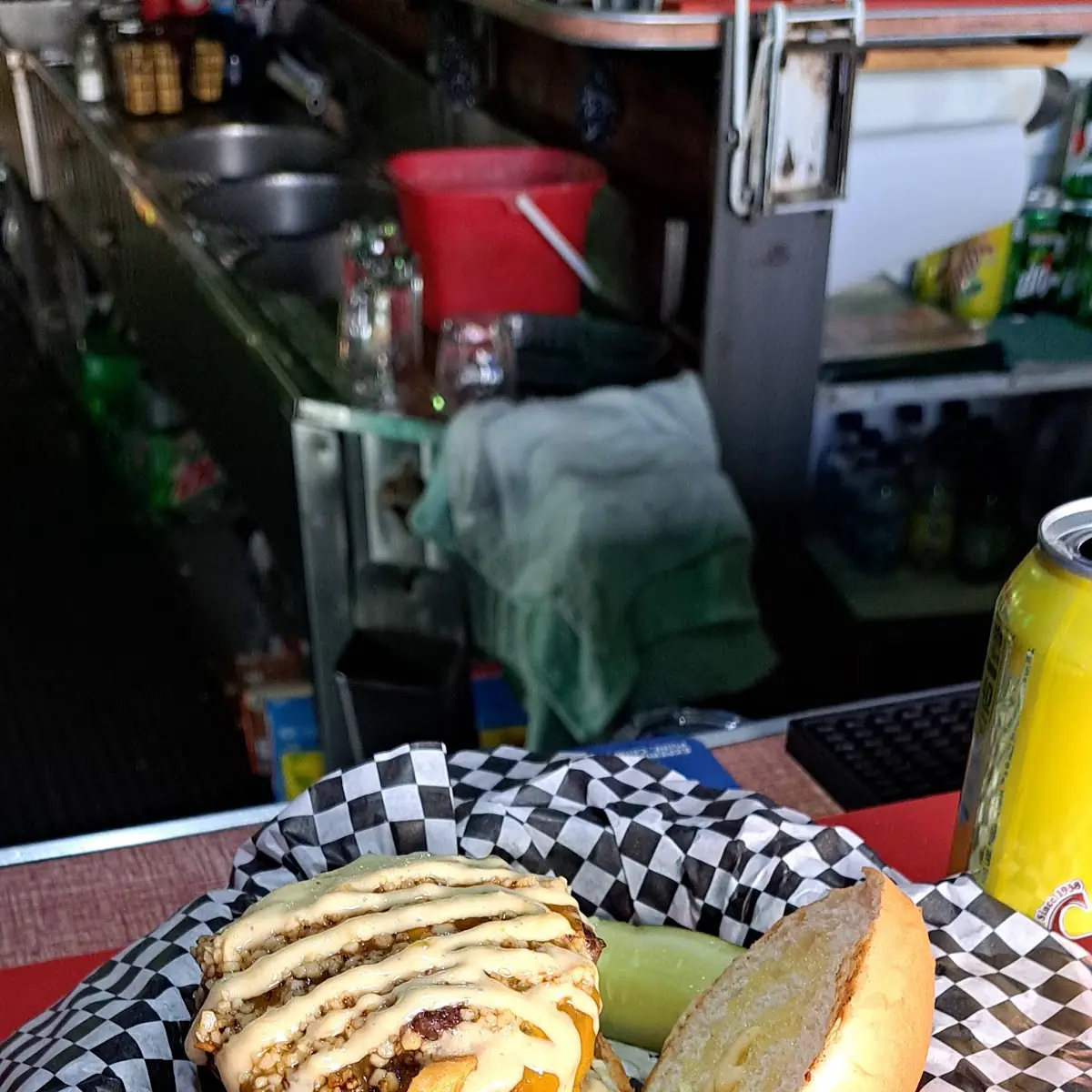Garlic Bomb Burger Combo