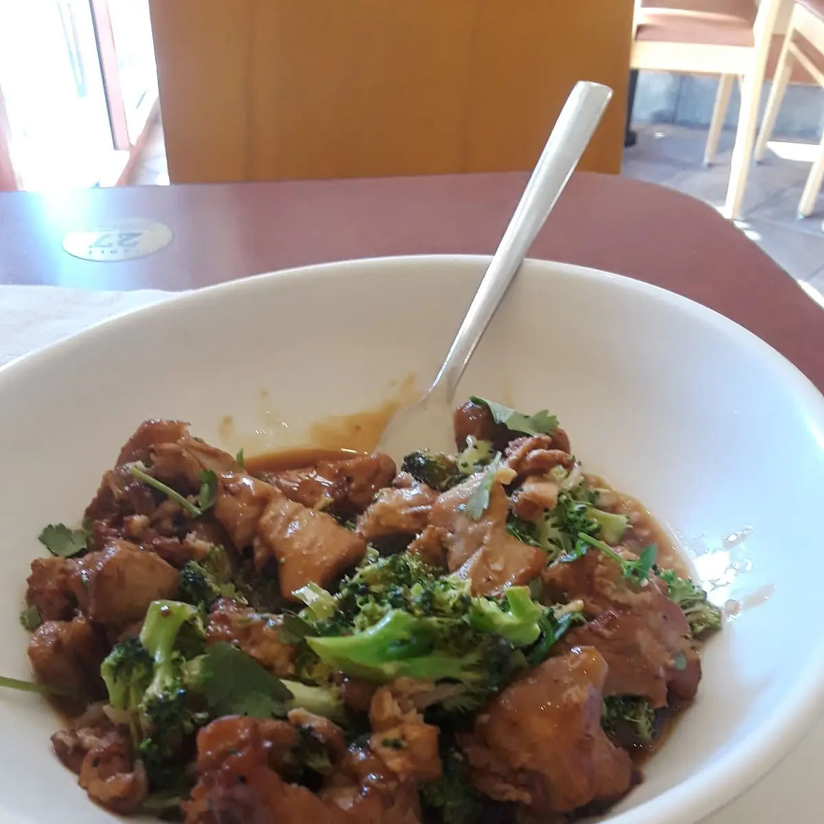 Teriyaki Chicken Broccoli Bowl