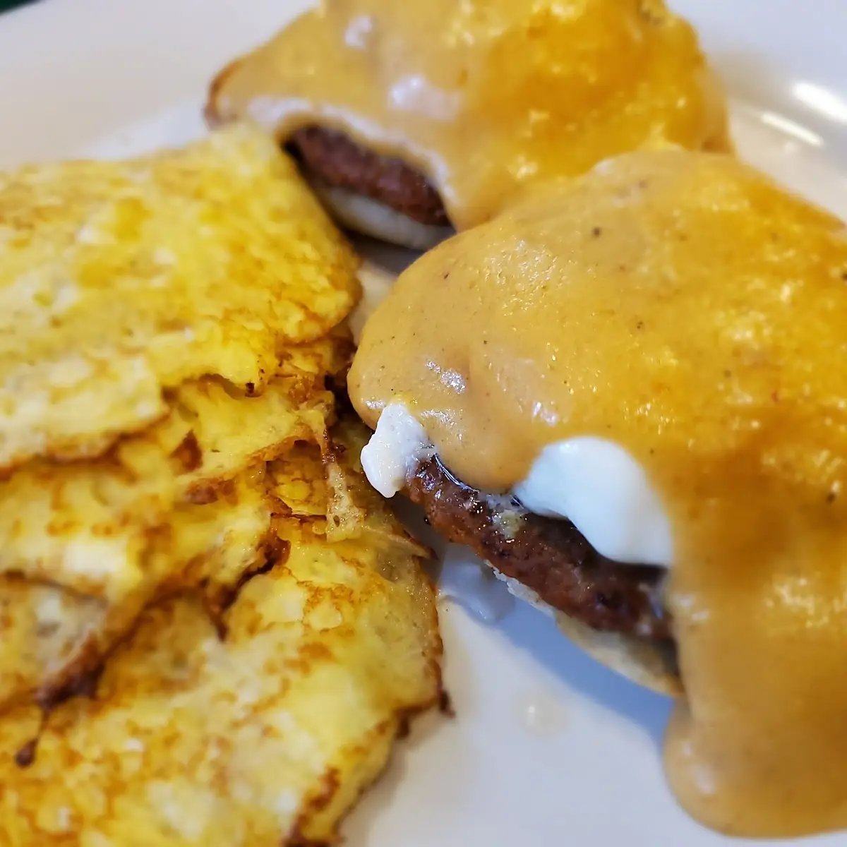 Chorizo Eggs Benedict