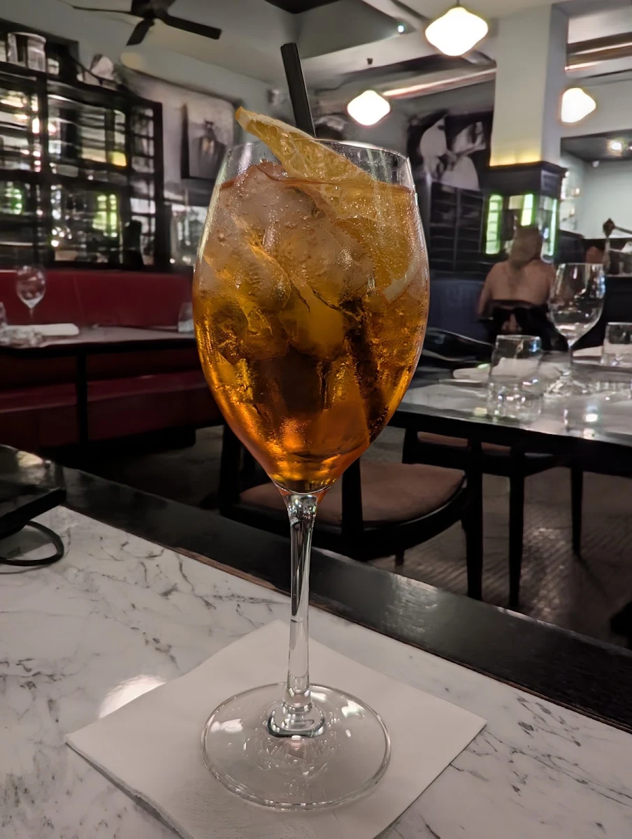 Aperol Spritz, Ristorante Tartufo