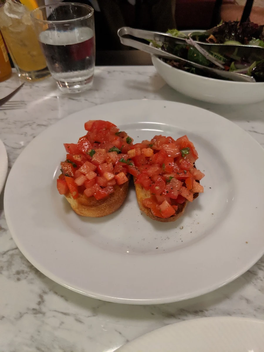 Bruschetta Al Pomodoro, Ristorante Tartufo