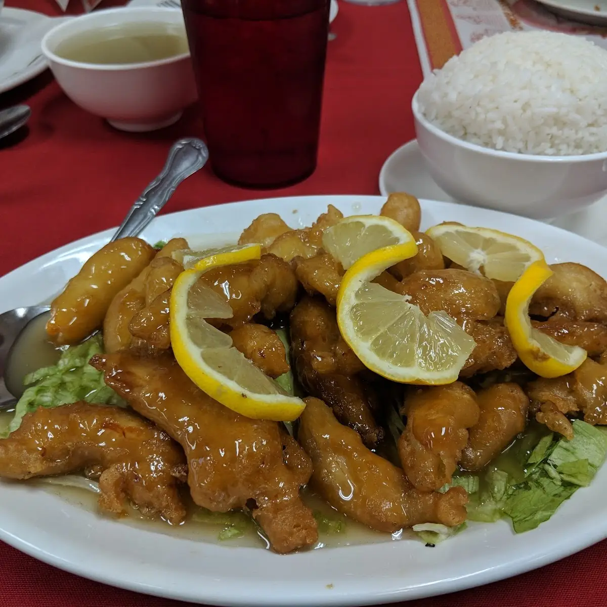 B Lemon Chicken