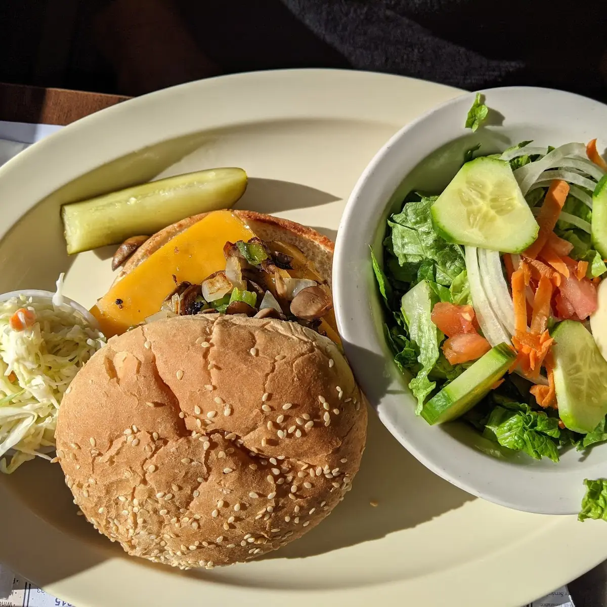Veggie Burger Platter