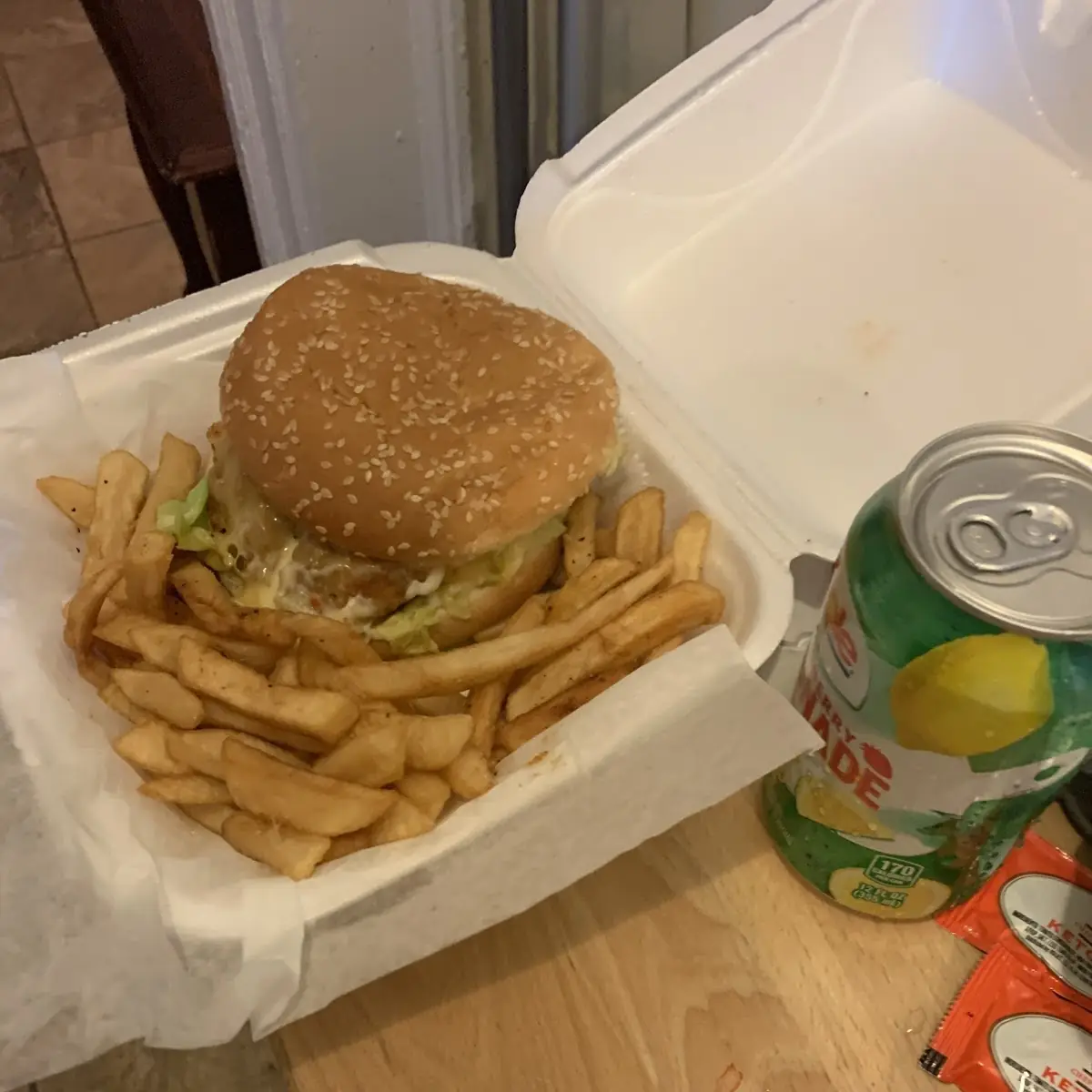 Crispy Chicken Sandwich Combo