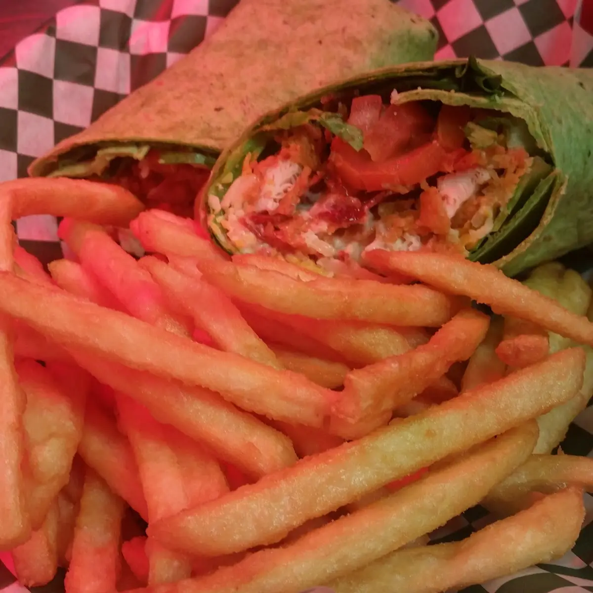 Chrispy Chicken Ranch Wrap