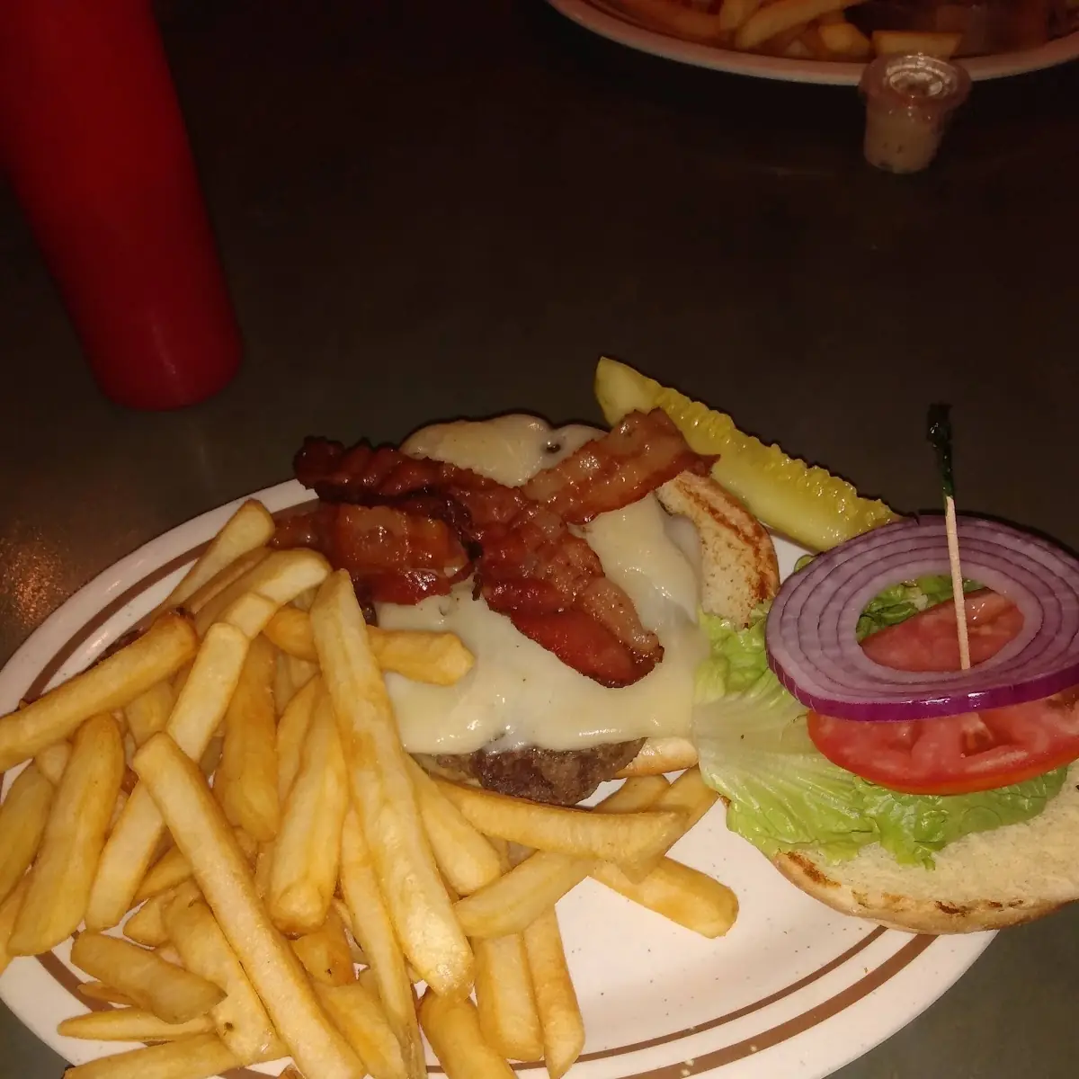 Swiss Bacon Burger