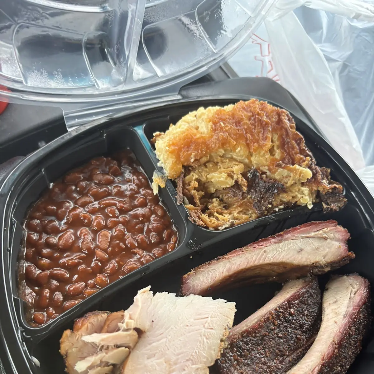 Family Meal with Brisket