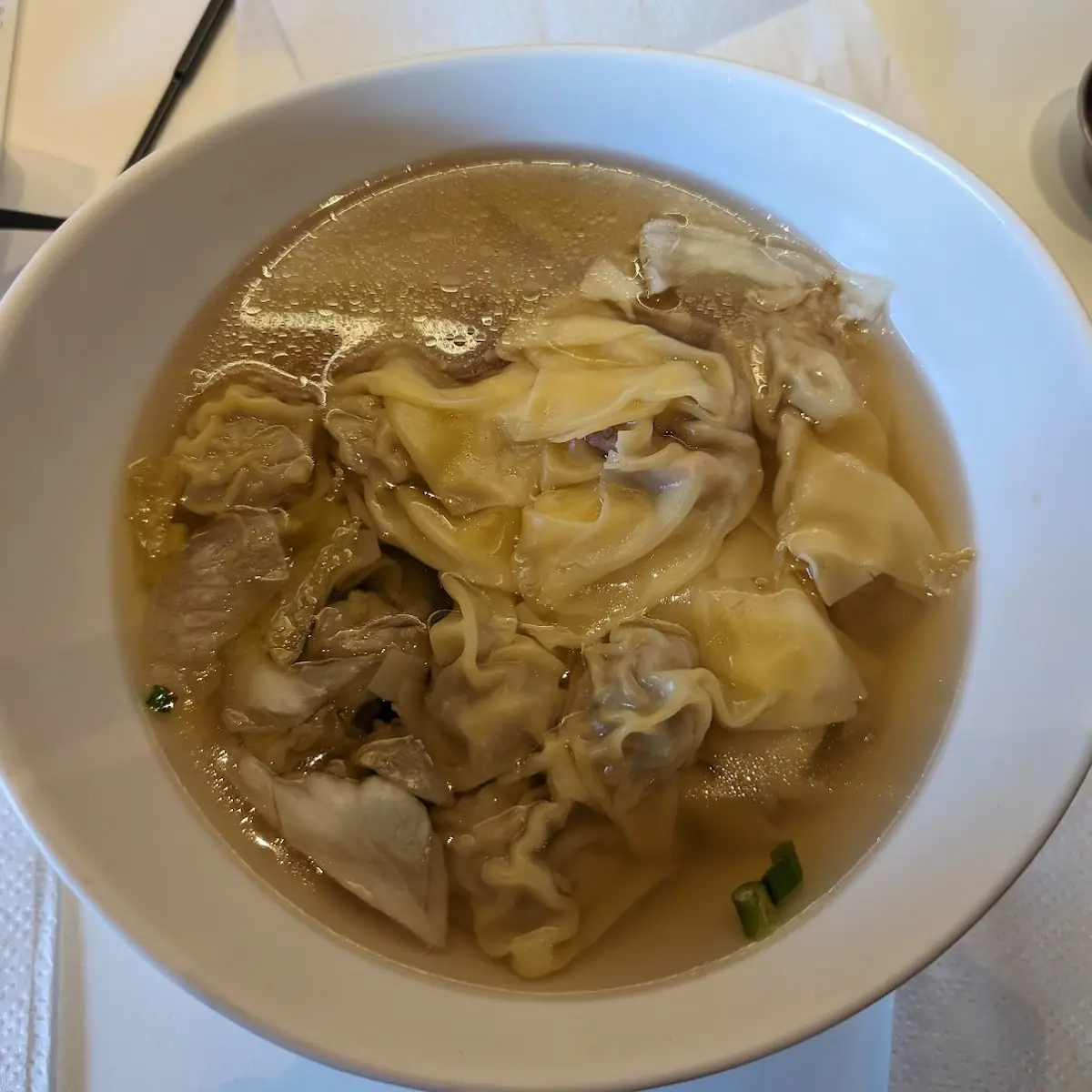 Wonton Soup