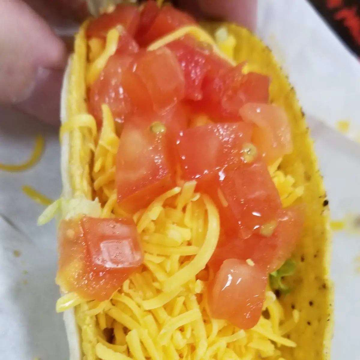 Del Taco Crunchy Taco