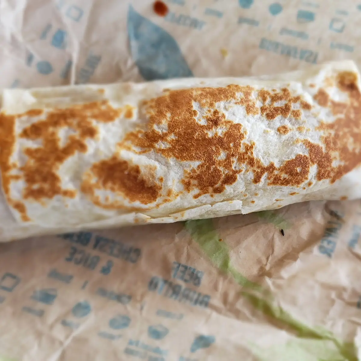Chipotle Ranch Grilled Chicken Burrito