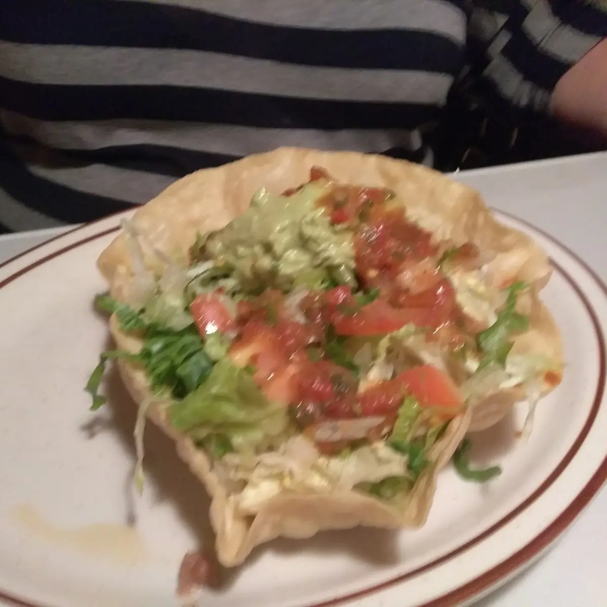Shredded Beef Tostada