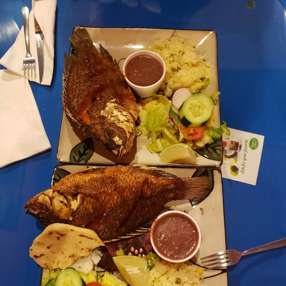 Mojarra Frita Fried Tilapia